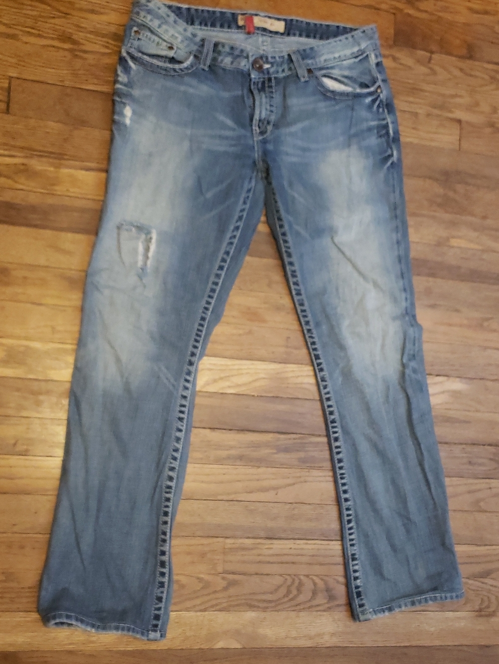 Womens BKE Star Jeans Sz 31x31 1/2
